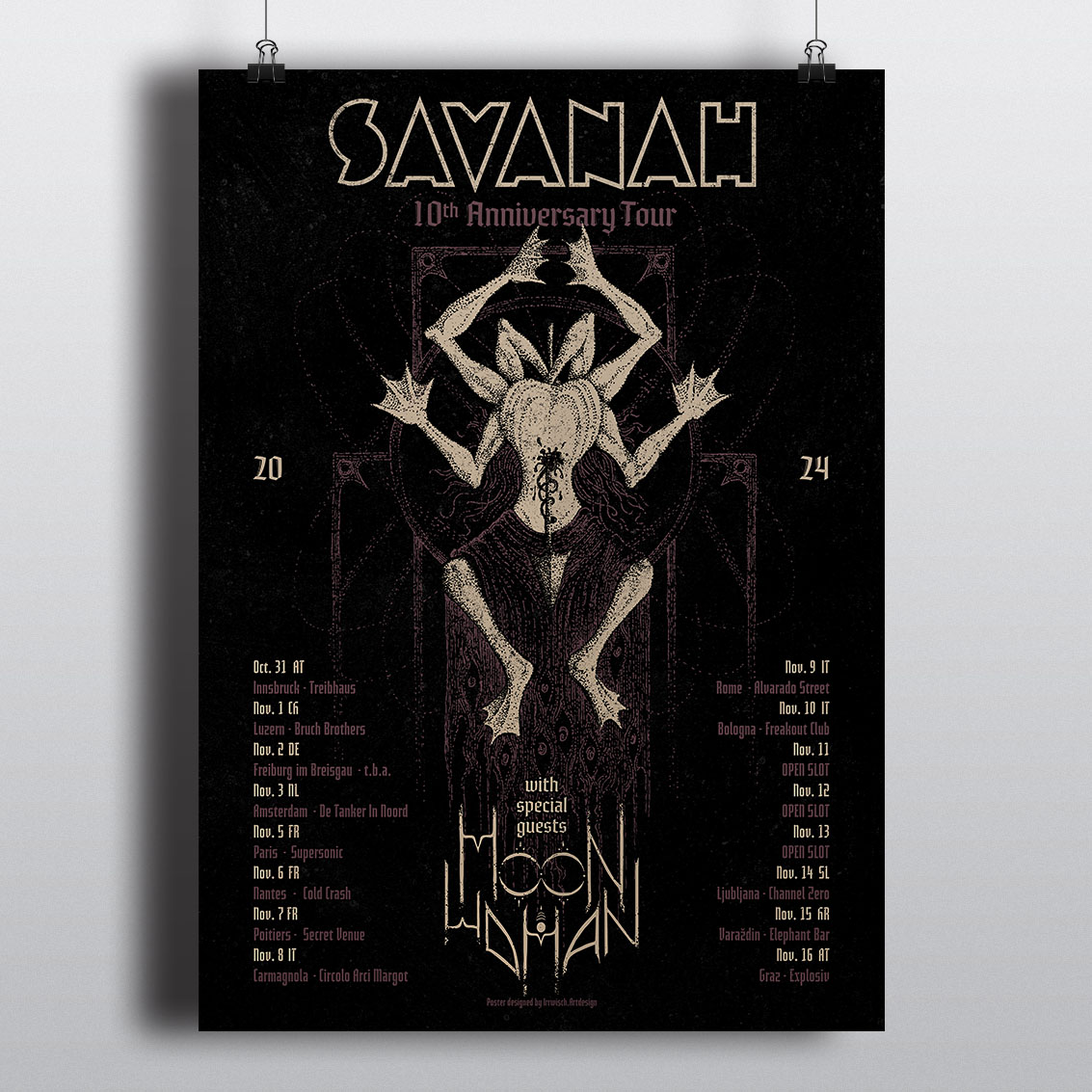 Savanah tour 2024